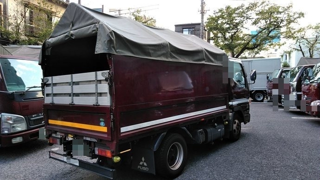 三菱ふそう キャンター 小型 幌車 SKG-FBA20(3757) 6枚目