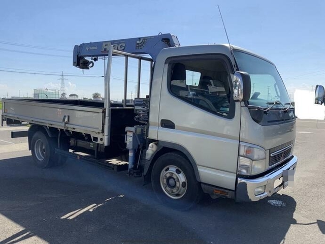 三菱ふそう キャンター 小型 平ボディ（クレーン付） PA-FE83DEN(11994) 2枚目