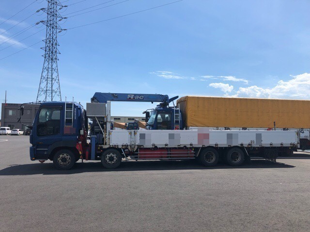 いすゞ ギガ 大型 平ボディ（クレーン付） PDG-CYJ77W8(3599) 5枚目