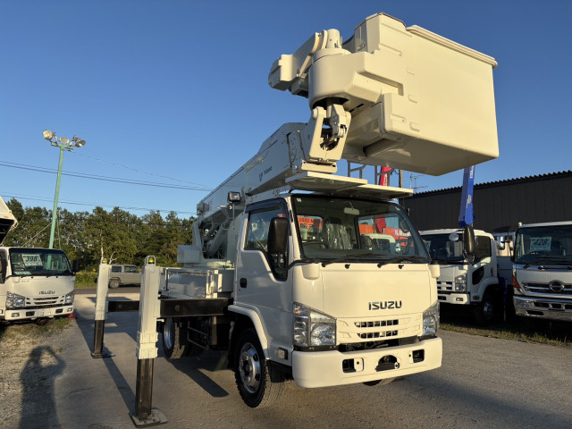 Isuzu elf Middle Aerial work platform trucks TKG-NKR85YN(109153) 3枚目