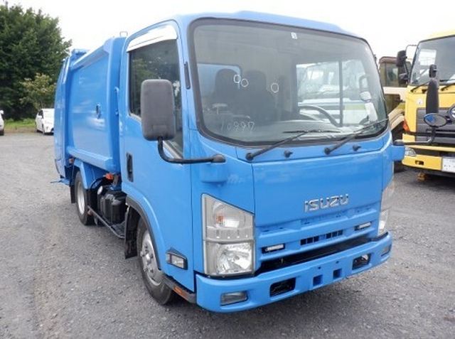 いすゞ エルフ 小型 塵芥車（プレス式） BKG-NMR85AN(11155) 3枚目