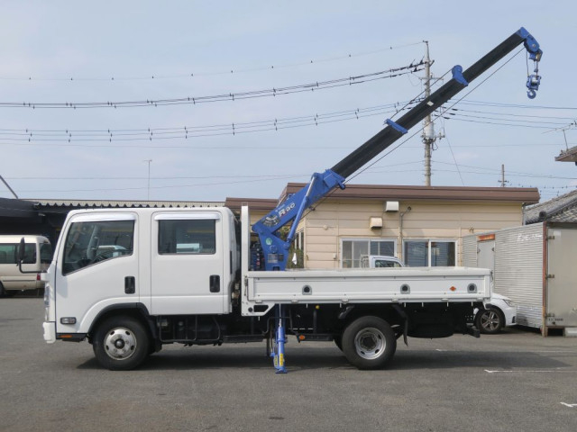いすゞ エルフ 小型 平ボディ（クレーン付） TKG-NPR85AR(110740) 8枚目