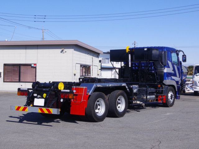 Mitsubishi Fuso super_great Large Arm roll trucks QPG-FV60VY(102552) 4枚目
