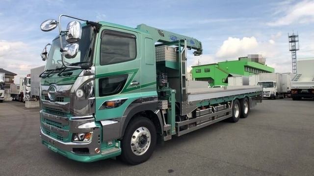 Hino profia Large Crane equipped trucks 2RG-FS1AHJ(35190) 4枚目