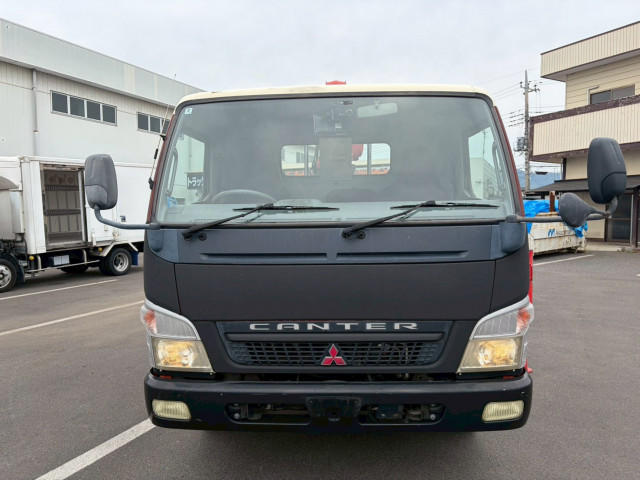 三菱ふそう キャンター 小型 平ボディ（クレーン付） PA-FE83DGY(110793) 4枚目