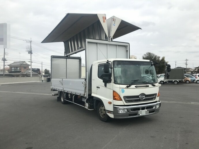 日野 レンジャー 中型 ウィング TKG-FD9JLAG(8461) 5枚目