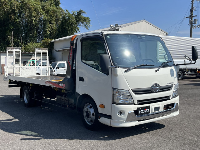 日野 デュトロ 小型 キャリアカー TKG-XZU722M(113560) 2枚目