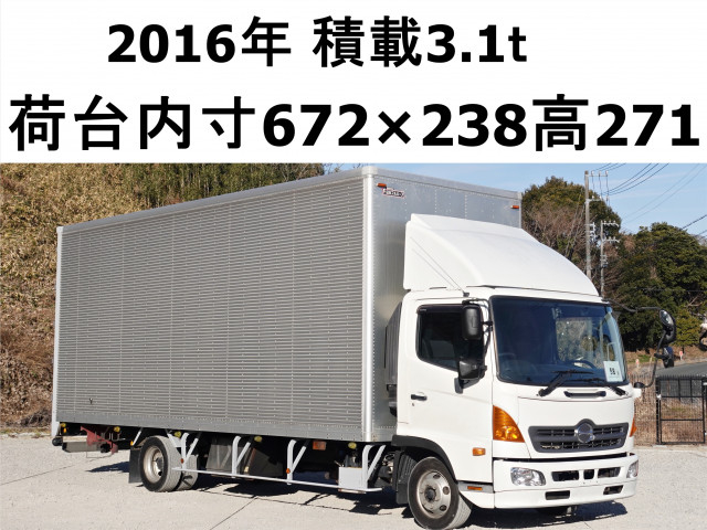 日野 レンジャー 中型 バン TKG-FC9JLAA(100877) 1枚目