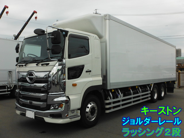 日野 プロフィア 大型 冷蔵冷凍バン 2RG-FR1AHG(3553) 1枚目