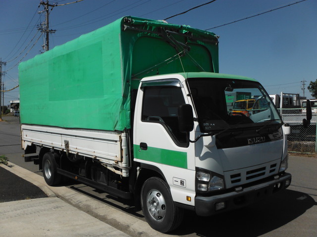 いすゞ フォワード 中型 幌車 PA-NPR81R(1126) 1枚目