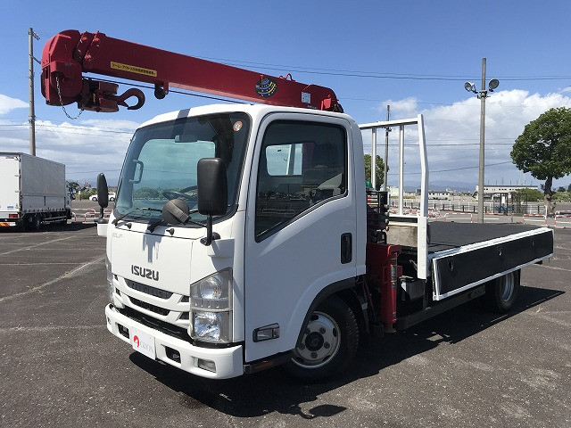 いすゞ エルフ 小型 平ボディ（クレーン付） TPG-NMR85AR(110240) 9枚目