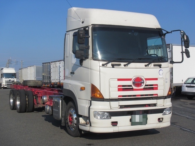 日野 プロフィア 大型 キャブ付きシャーシ QPG-FR1EXEG(8250) 1枚目