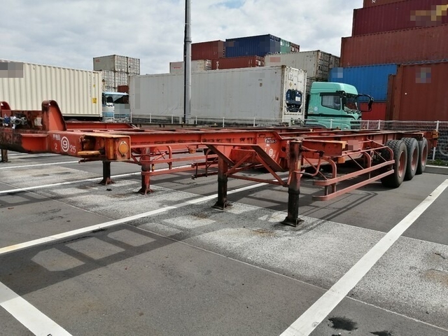 Fullhalf other Large 20ft container chassis trailer KFKHG340(5659) 7枚目