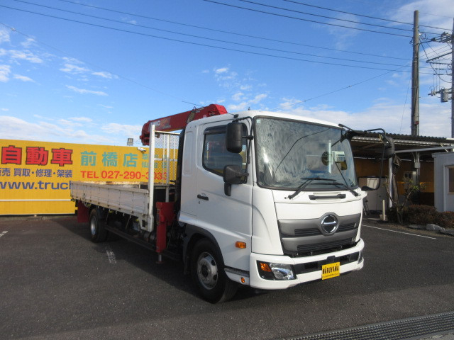 日野 レンジャー 中型 平ボディ（クレーン付） 2KG-FD2ABA(98571) 2枚目