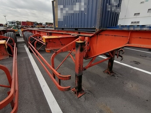 Fullhalf other Large 20ft container chassis trailer KFKHG340(5655) 23枚目