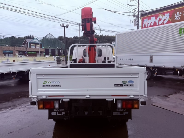 いすゞ エルフ 小型 平ボディ（クレーン付） TRG-NKR85A(112686) 6枚目