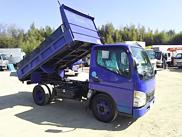 三菱ふそう キャンター 小型 土砂ダンプ PA-FE71BBD(7641) 9枚目