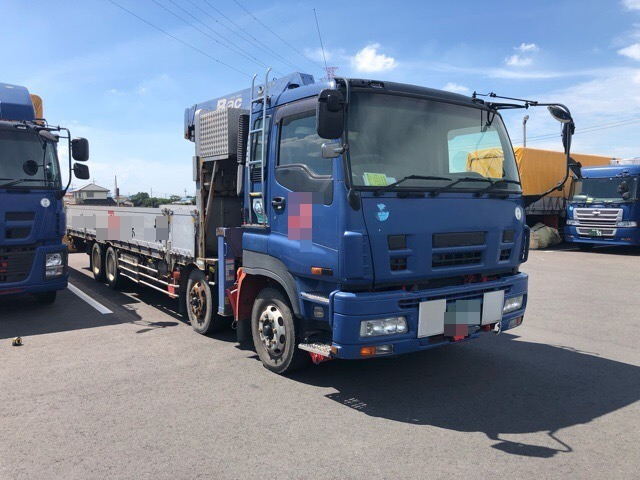 いすゞ ギガ 大型 平ボディ（クレーン付） PDG-CYJ77W8(3599) 3枚目