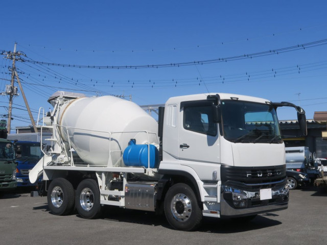 Mitsubishi Fuso super_great Large Mixer trucks 2KG-FV80GX(102598) 2枚目