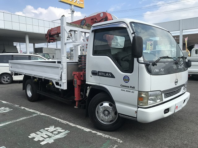 日産自動車 アトラス 小型 平ボディ（クレーン付） KR-APR72LR(110127) 3枚目