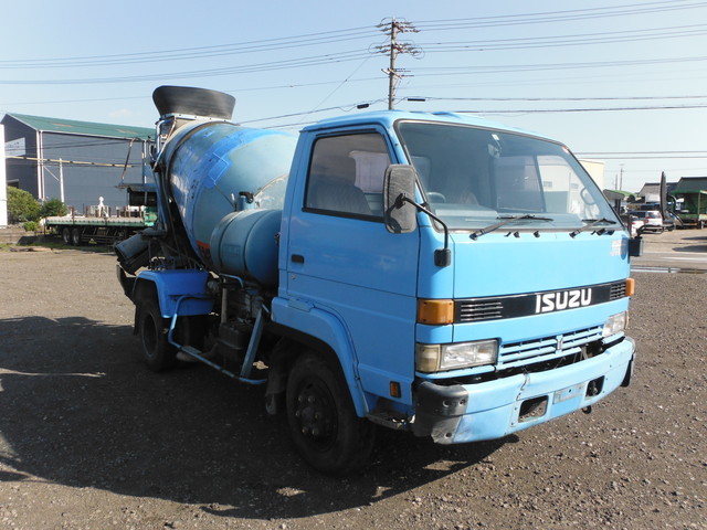 いすゞ エルフ 中型 ミキサー車 U-NRR32C(2153) 1枚目