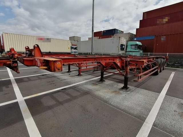 Fullhalf other Large 20ft container chassis trailer KFKHG340(5659) 6枚目