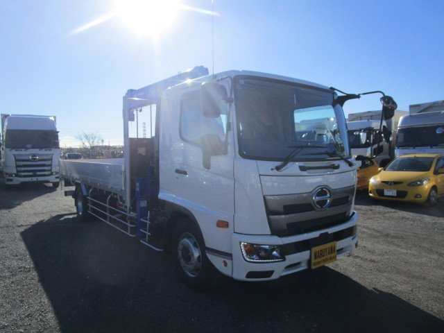 日野 レンジャー 増トン 平ボディ（クレーン付） 2KG-FE2ACG(111643) 2枚目
