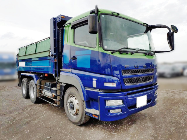 Mitsubishi Fuso super_great Large Soil dump QKG-FV60VX(110791) 6枚目