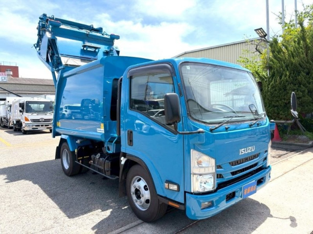 いすゞ エルフ 小型 塵芥車（プレス式） SKG-NPR85YN(109490) 6枚目