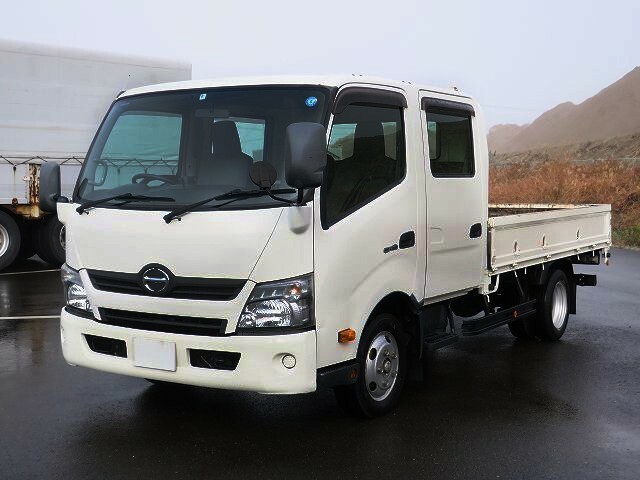 Hino dutro Small Flat body SKG-XZU710M(40139) 1枚目