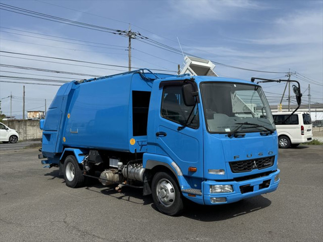 Mitsubishi Fuso fighter Middle Packer compress trucks TKG-FK71F(104061) 2枚目