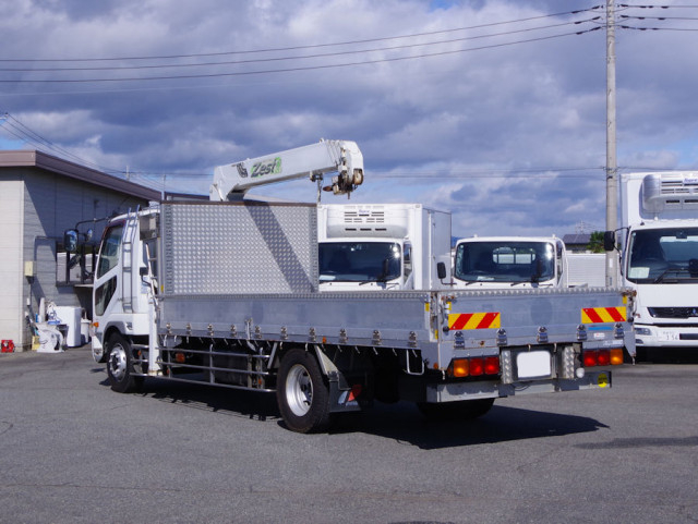 三菱ふそう ファイター 増トン 平ボディ（クレーン付） QKG-FK62FZ(114028) 3枚目