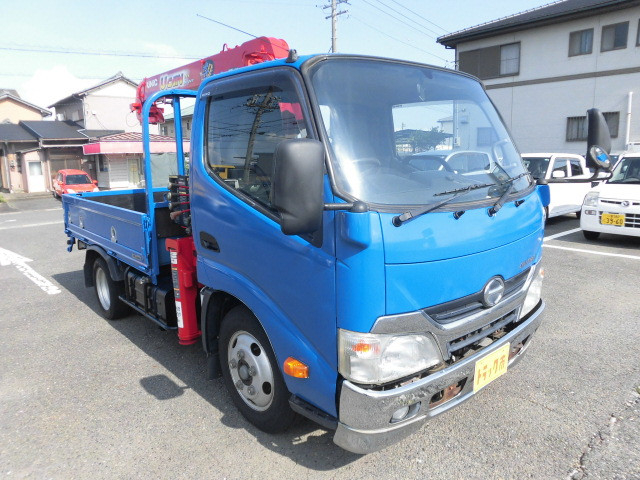 日野 デュトロ 小型 平ボディ（クレーン付） TKG-XZC605M(109172) 3枚目