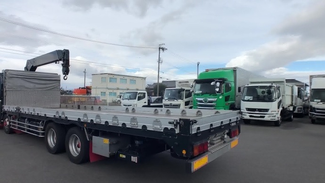 三菱ふそう スーパーグレート 大型 平ボディ（クレーン付） BDG-FS54JZ(37614) 16枚目