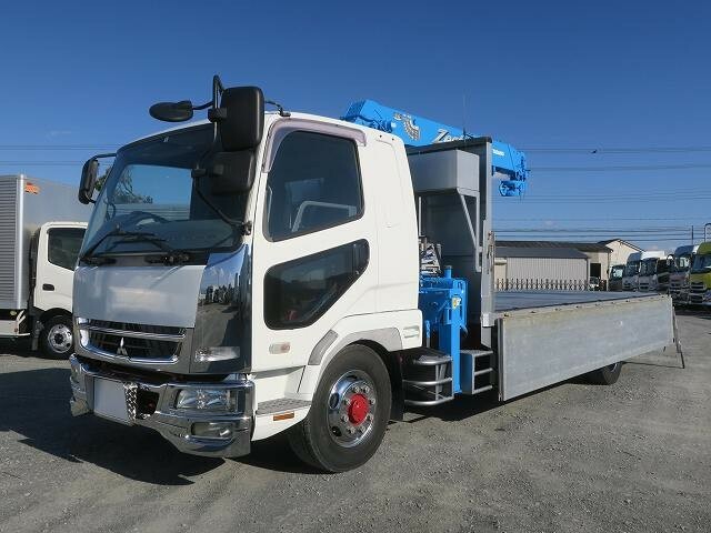三菱ふそう ファイター 増トン 平ボディ（クレーン付） PDG-FK62FY(35550) 5枚目