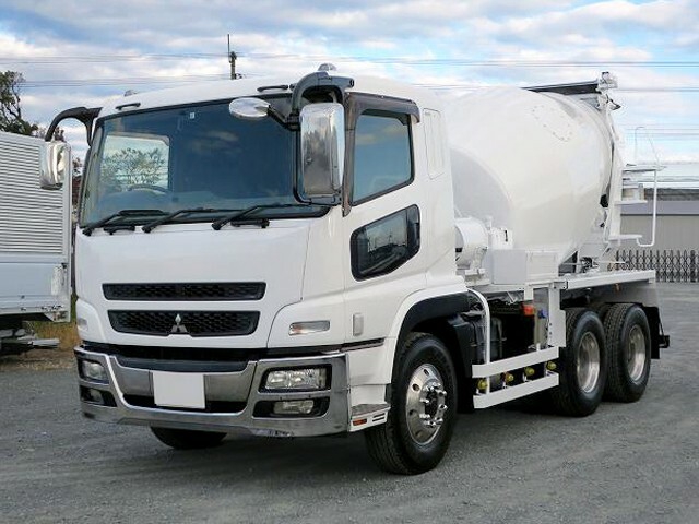 三菱ふそう スーパーグレート 大型 ミキサー車 BDG-FV50JX(35526) 1枚目
