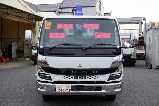 三菱ふそう キャンター 小型 平ボディ（クレーン付） 2RG-FEB80(105883) 2枚目