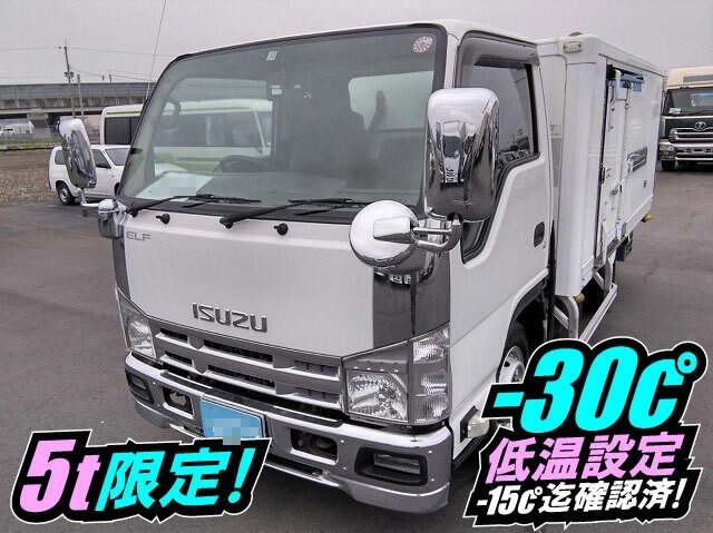 いすゞ エルフ 小型 冷蔵冷凍バン SKG-NHR85AN(8951) 1枚目