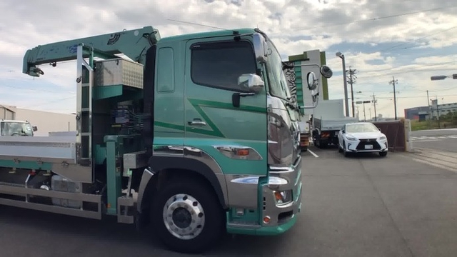 Hino profia Large Crane equipped trucks 2RG-FS1AHJ(35190) 32枚目