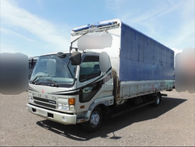 三菱ふそう ファイター 中型 幌車 KK-FK61HM(1858) 2枚目