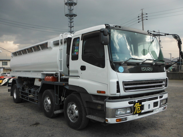 いすゞ ギガ 大型 タンクローリー PJ-CYG77P6(1707) 1枚目