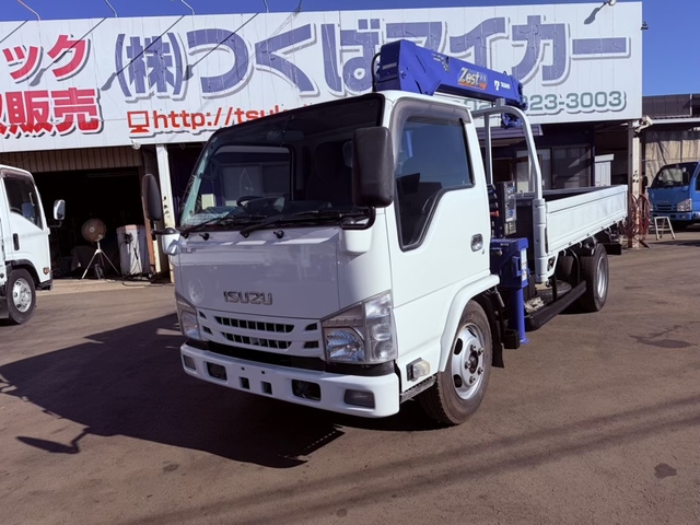 いすゞ エルフ 小型 平ボディ（クレーン付） 2RG-NKR88R(113869) 1枚目