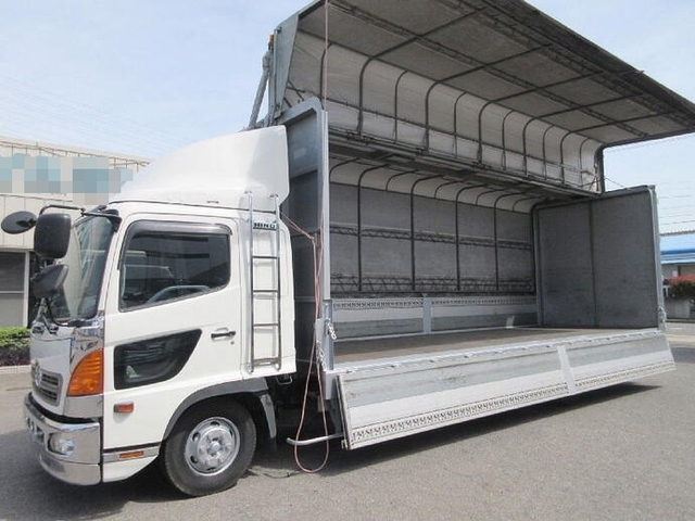 日野 レンジャー 中型 幌車（ウィング式） BKG-FD7JPYA(9880) 5枚目