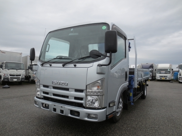 いすゞ エルフ 小型 平ボディ（クレーン付） TKG-NMR85AR(11699) 3枚目