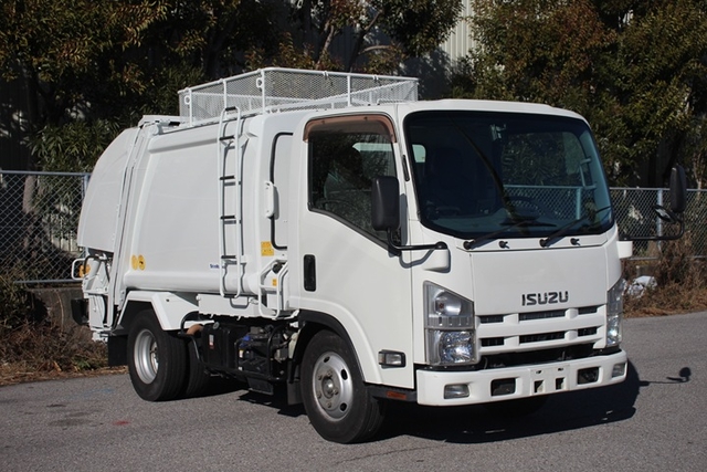 いすゞ エルフ 小型 塵芥車（プレス式） 2RG-NMR88N(98722) 2枚目