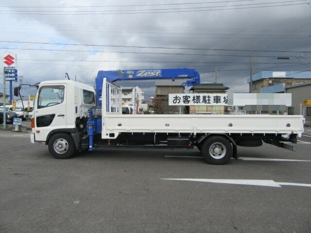 日野 レンジャー 中型 平ボディ（クレーン付） BKG-FC7JKYA(7842) 5枚目