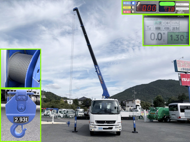 三菱ふそう ファイター 中型 平ボディ（クレーン付） 2KG-FK62F(112542) 13枚目