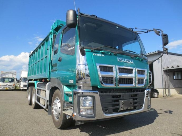 いすゞ ギガ 大型 深ダンプ（土砂禁） QKG-CXZ77AT(8519) 1枚目