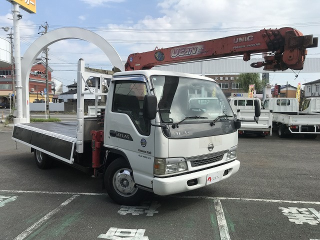 日産自動車 アトラス 小型 平ボディ（クレーン付） KR-APR72LR(110127) 10枚目