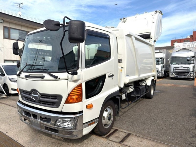 日野 レンジャー 中型 塵芥車（プレス式） TKG-FC9JGAA(112277) 5枚目